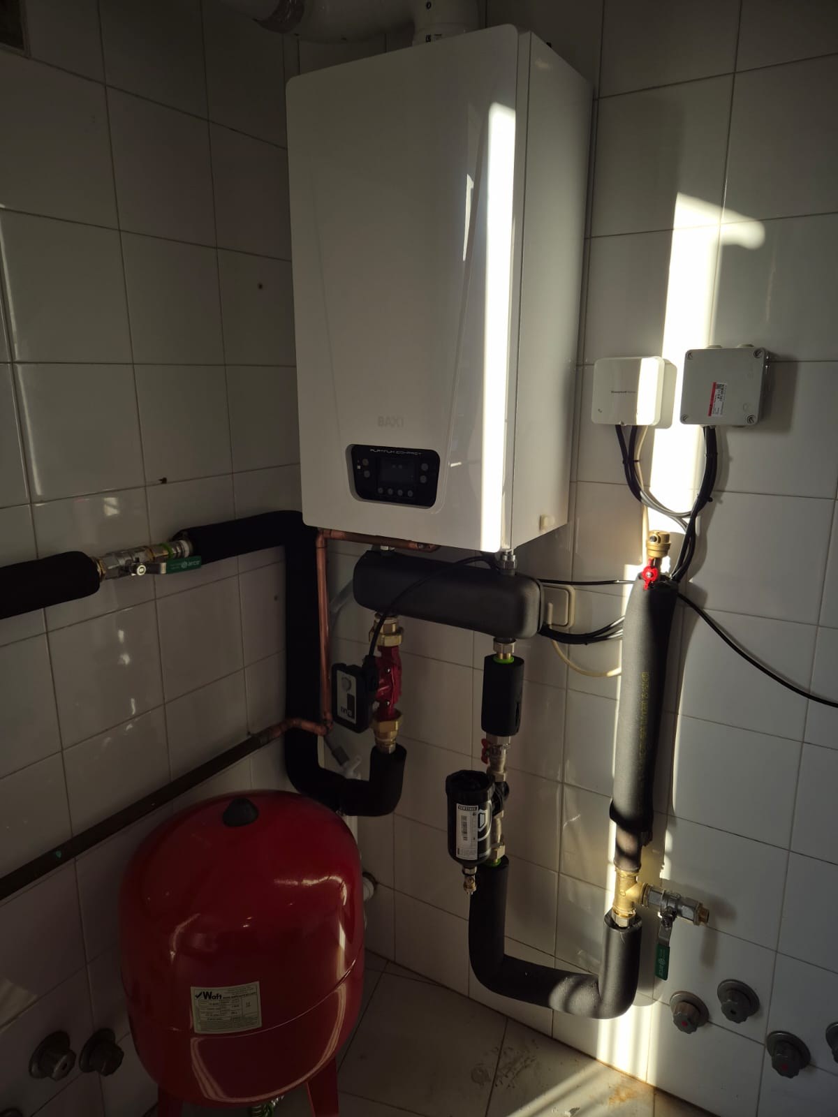 Heizkesselinstallation